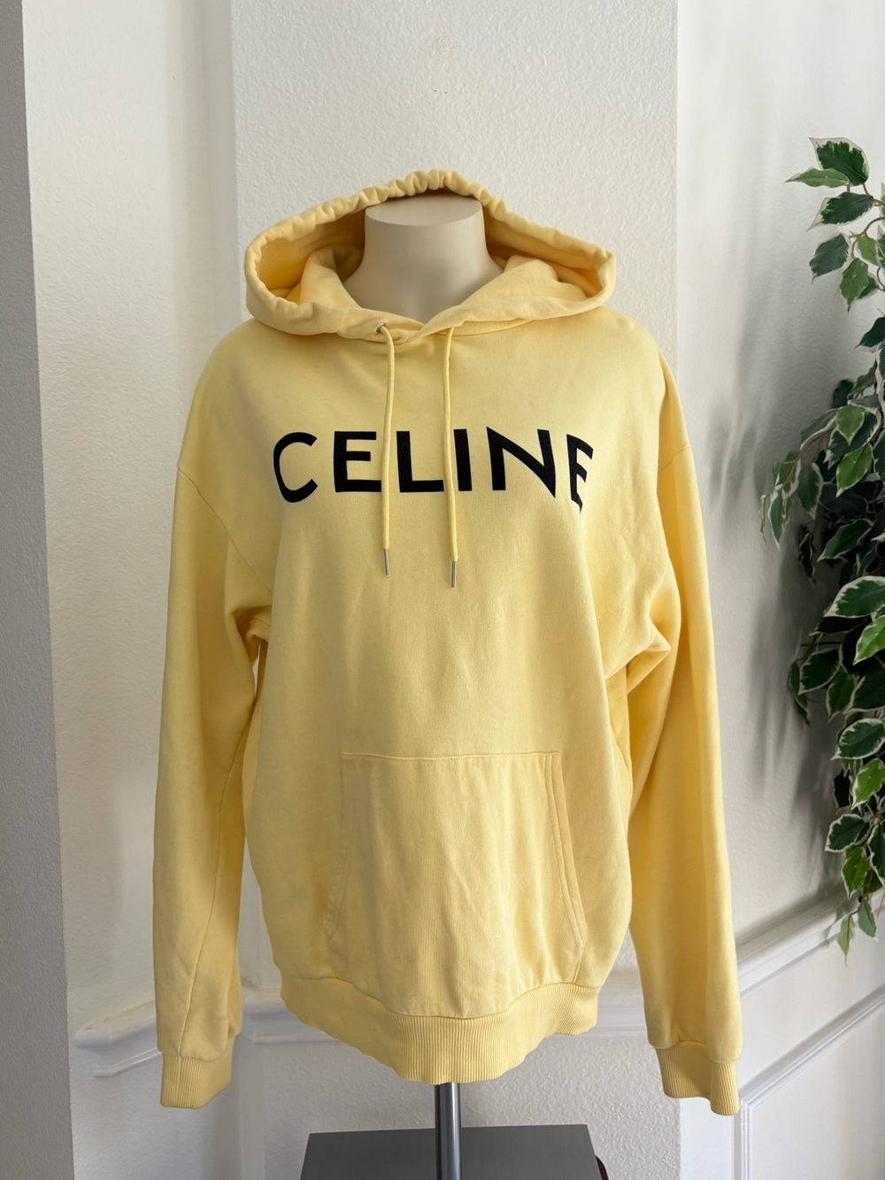 Celine Yellow Hoodie